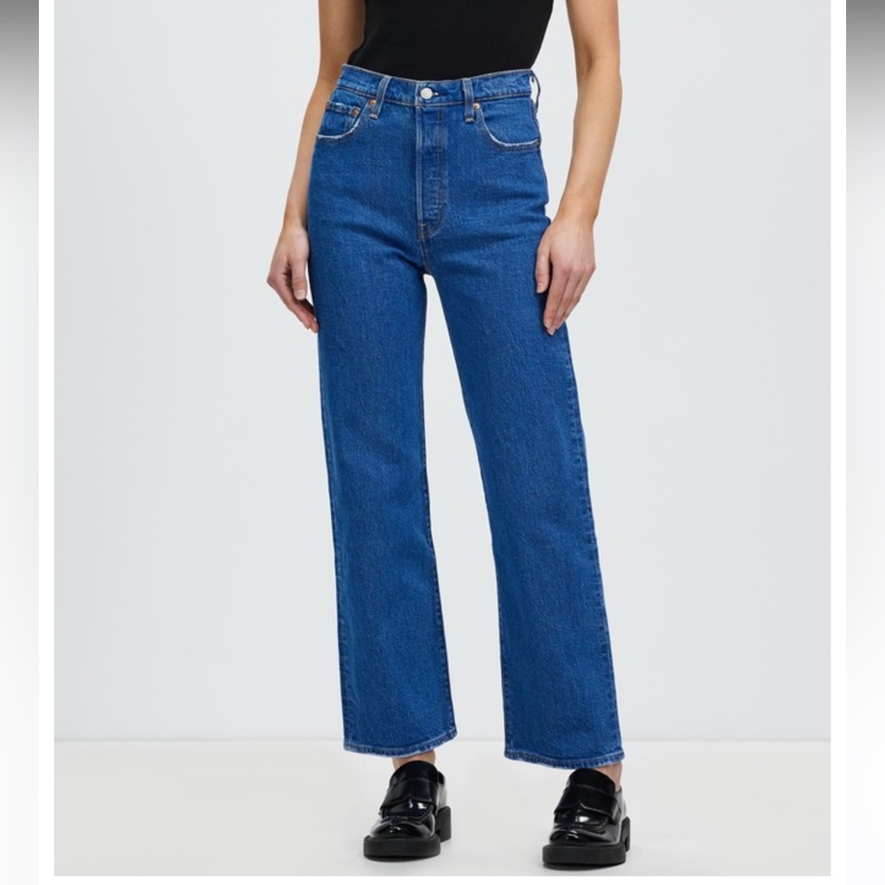 LEVI’S RIBCAGE STRAIGHT ANKLE | sz 27 color jazz pop
